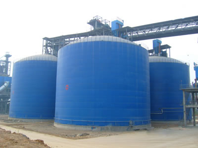 龙湖水泥钢板库改造