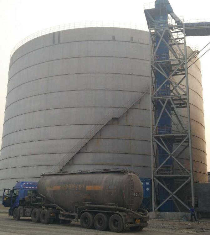 龙湖5万吨钢板库